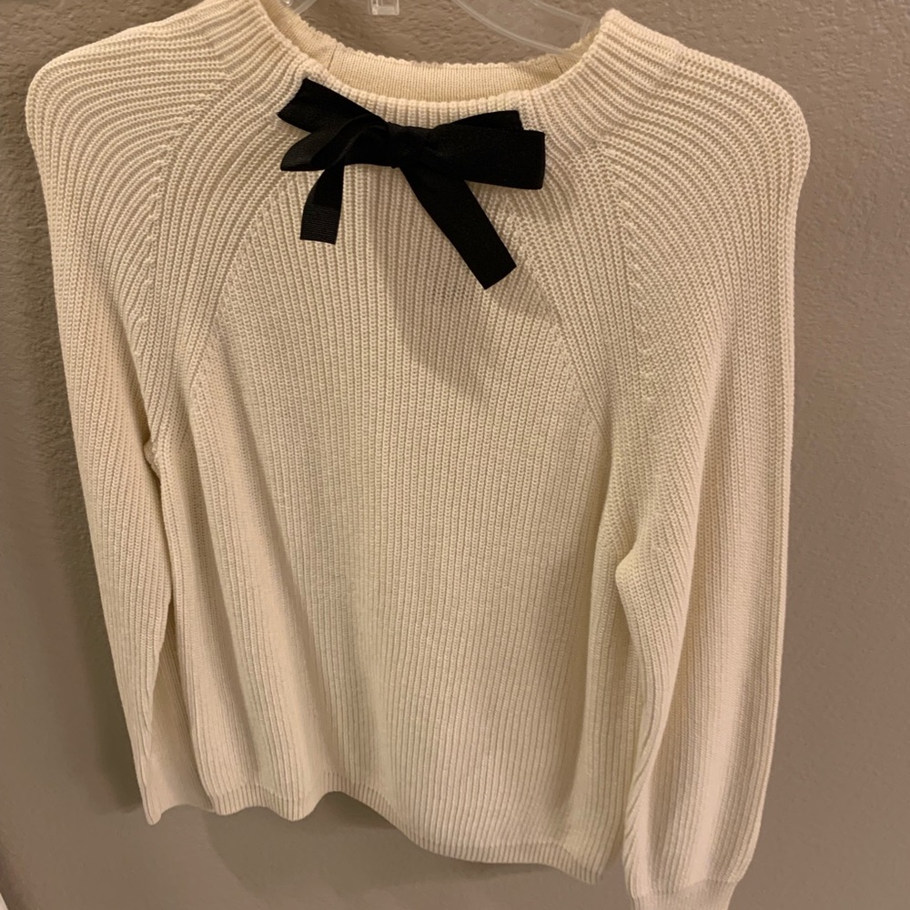 J Crew Bow Sweater